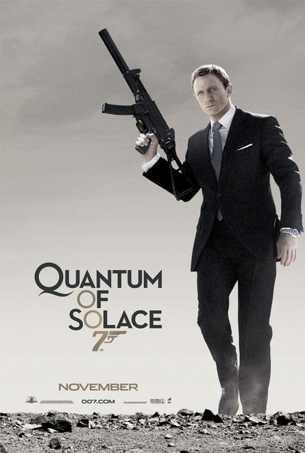 Quantum of Solace (2008)_3 Poster Canvas Movie Film Print A0 A1 A2 A3 A4 A5 A6 A