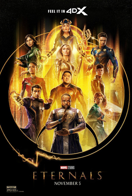 Eternals 17 Poster Canvas Movie Film Print A0 A1 A2 A3 A4 A5 A6 Art Wall Decorat
