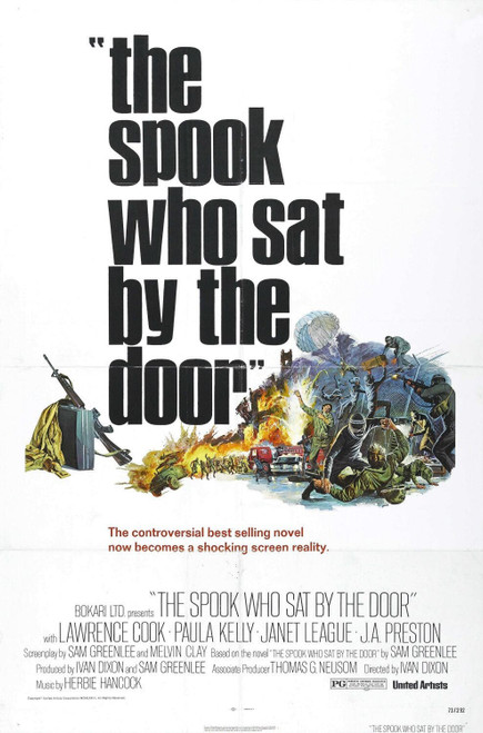 The Spook Who Sat by the Door (1973)_0 Poster Canvas Movie Film Print A0 A1 A2 A