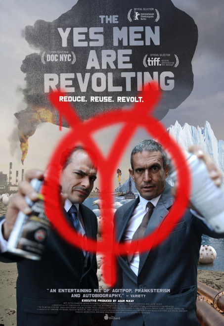 The Yes Men Are Revolting (2015)_2 Poster Canvas Movie Film Print A0 A1 A2 A3 A4