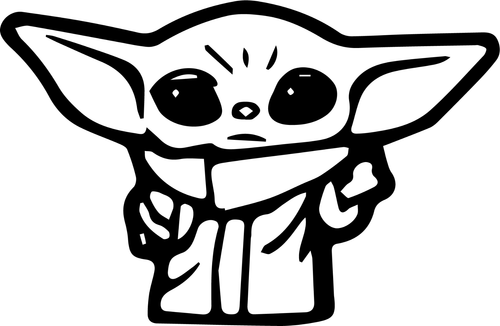 baby-yoda17 (2) Poster Canvas Movie Film Print A0 A1 A2 A3 A4 A5 A6 Art Wall Dec