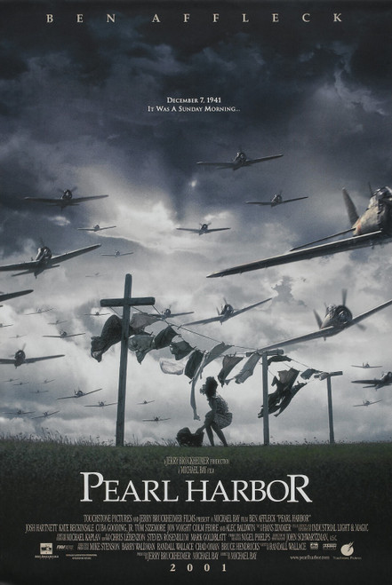 Pearl Harbor (2001)_6 Poster Canvas Movie Film Print A0 A1 A2 A3 A4 A5 A6 Art Wa