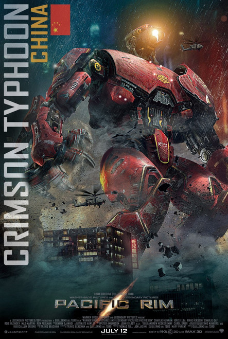 Pacific Rim (2013)_7 Poster Canvas Movie Film Print A0 A1 A2 A3 A4 A5 A6 Art Wal