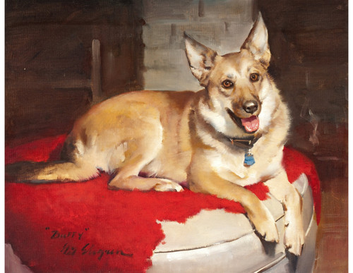 Gil Elvgren - Pinup Girl - Buffy Poster Canvas Movie Film Print A0 A1 A2 A3 A4 A