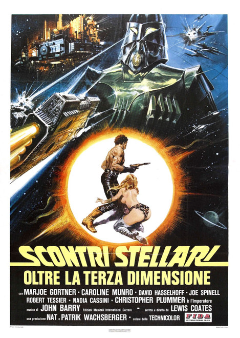Starcrash 02 Poster Canvas Movie Film Print A0 A1 A2 A3 A4 A5 A6 Art Wall Decora