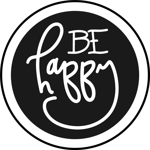 be happy circle (2) Poster Made to Order Canvas Print A0 A1 A2 A3 A4 A5 A6 Art W