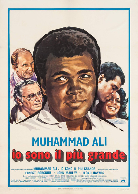 The Greatest (1977)_4 Poster Canvas Movie Film Print A0 A1 A2 A3 A4 A5 A6 Art Wa