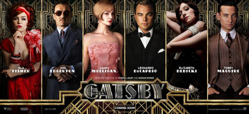 The Great Gatsby (2013)_7 Poster Canvas Movie Film Print A0 A1 A2 A3 A4 A5 A6 Ar