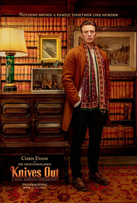 Knives Out (2019)_3 Poster Canvas Movie Film Print A0 A1 A2 A3 A4 A5 A6 Art Wall