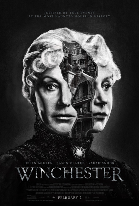 Winchester (2018)_5 Poster Canvas Movie Film Print A0 A1 A2 A3 A4 A5 A6 Art Wall