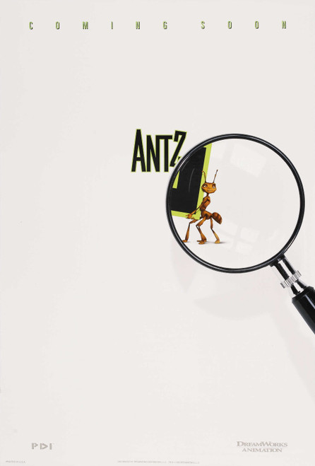 Antz (1998)_1 Movie Film Poster Canvas iconic design