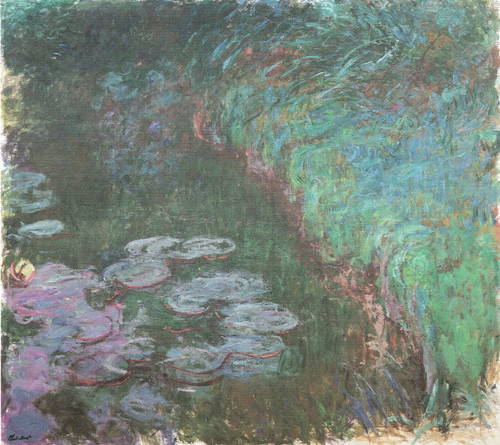 Monet- Water-Lilies(10) Poster Canvas Movie Film Print A0 A1 A2 A3 A4 A5 A6 Art
