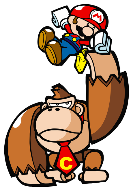 donkey-kong-32 Poster Canvas Movie Film Print A0 A1 A2 A3 A4 A5 A6 Art Wall Deco