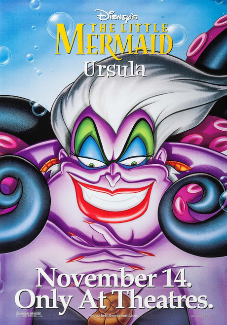 The Little Mermaid (1989)_9 Poster Canvas Movie Film Print A0 A1 A2 A3 A4 A5 A6