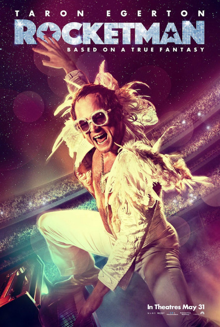 Rocketman (2019)_1 Poster Canvas Movie Film Print A0 A1 A2 A3 A4 A5 A6 Art Wall