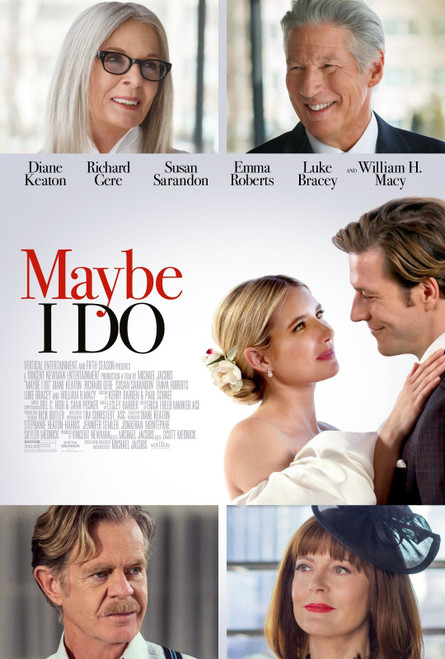 Maybe I Do (2023)_1 Poster Canvas Movie Film Print A0 A1 A2 A3 A4 A5 A6 Art Wall