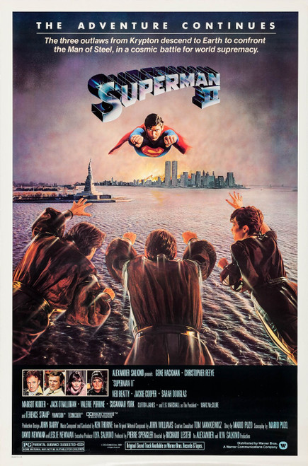 Superman II (1981)_1 Poster Canvas Movie Film Print A0 A1 A2 A3 A4 A5 A6 Art Wal