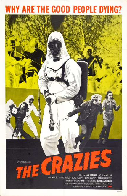 Crazies 01 Poster Canvas Print Art Painting Decor Reprint wall A0 A1 A2 A3 A4 A5