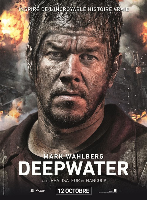 Deepwater Horizon (2016)_15 Movie Film Poster Canvas iconic design