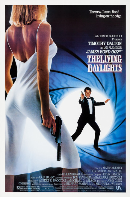 The Living Daylights (1987)_2 Poster Canvas Movie Film Print A0 A1 A2 A3 A4 A5 A