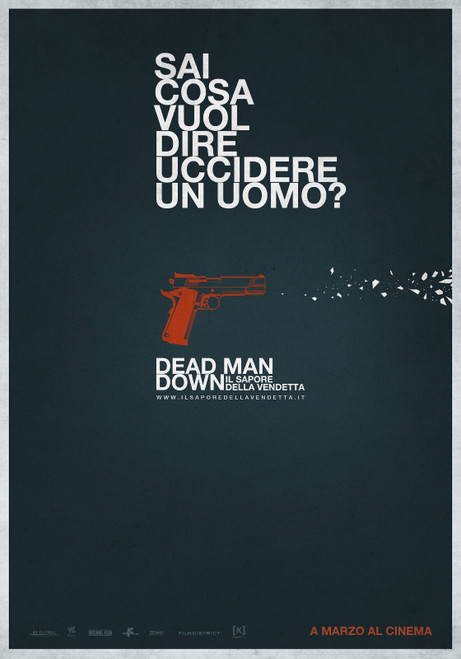 Dead Man Down (2013)_11 Movie Film Poster Canvas iconic design