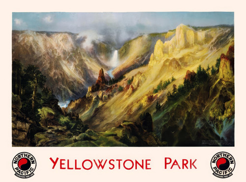 50337456456_MORAN, Thomas (1837-1926). Yellowstone Park, Northern Pacific, 1924-