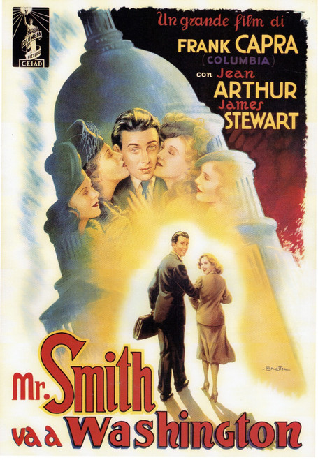 Mr. Smith Goes To Washington-1939 Poster Canvas Movie Film Print A0 A1 A2 A3 A4