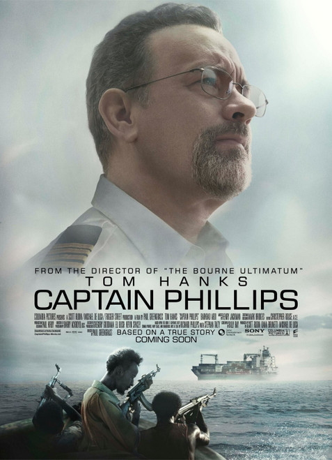 Captain Phillips (2013)_3 Movie Film Poster Canvas iconic design