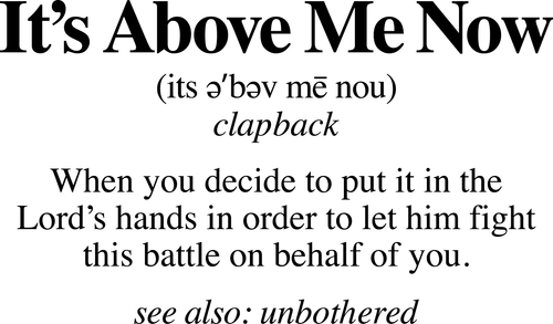 ITS ABOVE ME NOW DEFINITION (2) Funny Poster Creative Canvas Print A0 A1 A2 A3 A