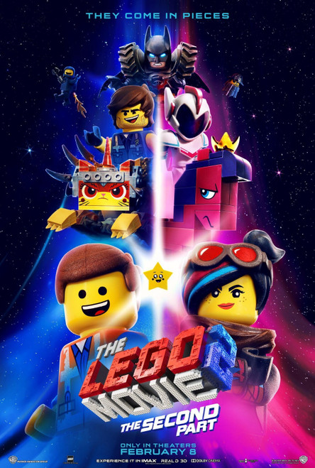 The Lego Movie 2_ The Second Part (2019)_8 Poster Canvas Movie Film Print A0 A1