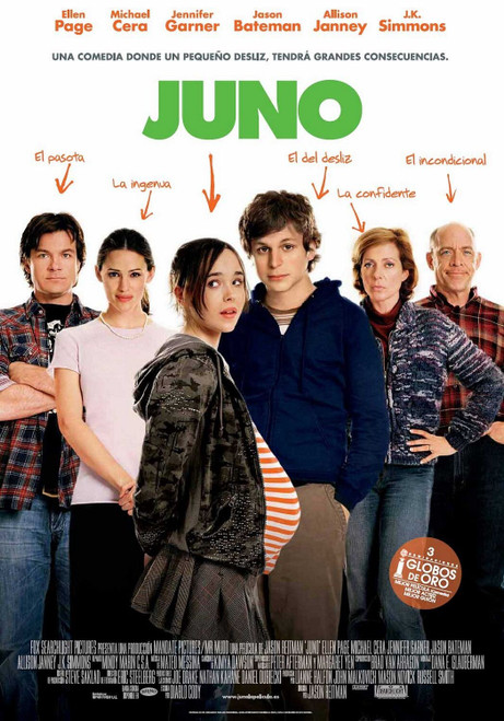 Juno (2007)_5 Poster Canvas Movie Film Print A0 A1 A2 A3 A4 A5 A6 Art Wall Decor