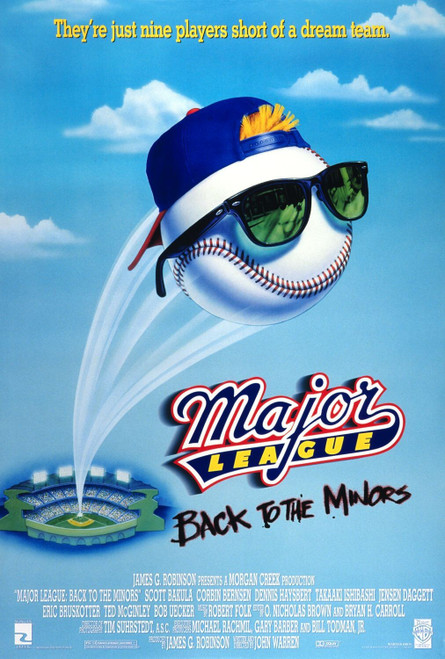 Major League_ Back to the Minors (1998)_0 Poster Canvas Movie Film Print A0 A1 A