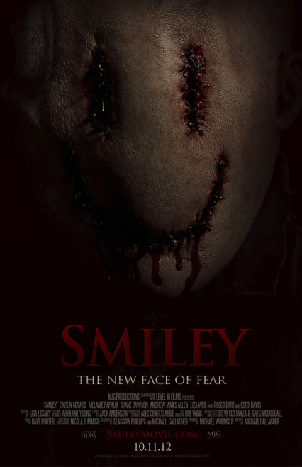 Smiley (2012)_1 Poster Canvas Movie Film Print A0 A1 A2 A3 A4 A5 A6 Art Wall Dec