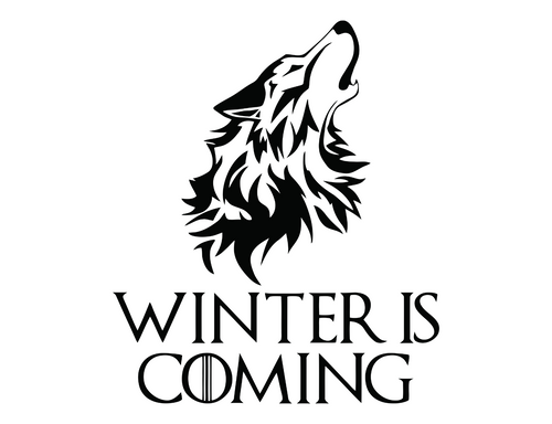 Winter is coming (2) Poster Canvas Movie Film Print A0 A1 A2 A3 A4 A5 A6 Art Wal