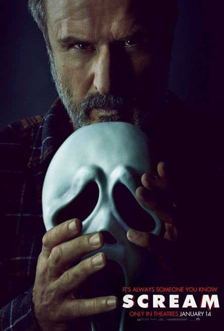Scream (2022)_6 Poster Canvas Movie Film Print A0 A1 A2 A3 A4 A5 A6 Art Wall Dec