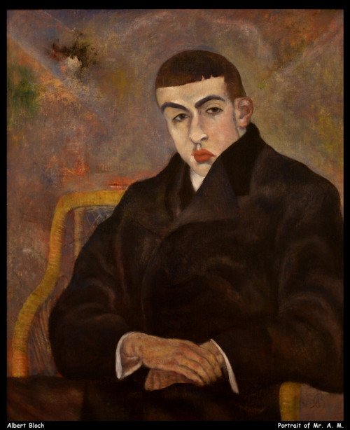 albert-bloch---portrait-of-mr-a-m--jpb_16677078211_o(1) Poster Canvas Movie Film
