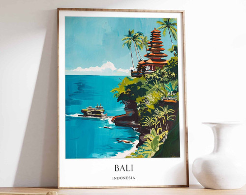 9_Bali Poster, Indonesia Poster, Beach Poster, Travel Poster, Home Decor, Tropic