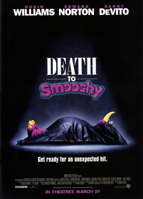 Death to Smoochy (2002)_1 Movie Film Poster Canvas iconic design
