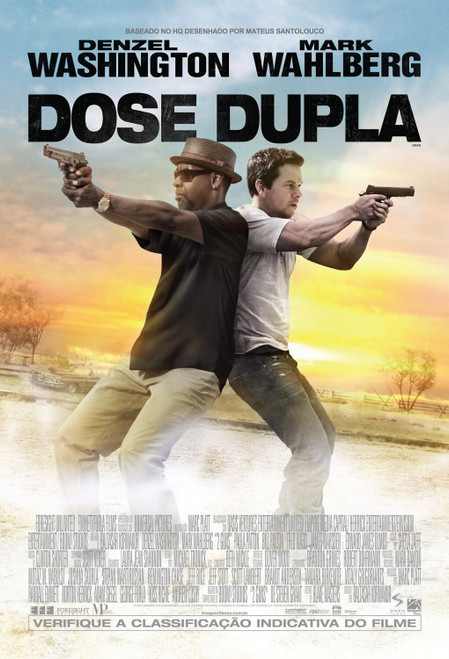 2 Guns (2013)_3 Movie Film Poster Canvas iconic design
