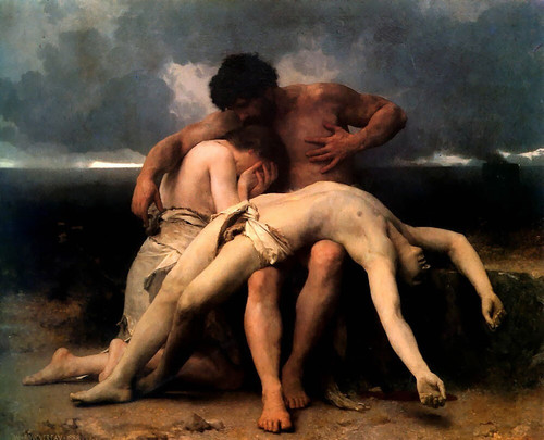 Bouguereau_The_First_Mourning Poster Canvas Movie Film Print A0 A1 A2 A3 A4 A5 A