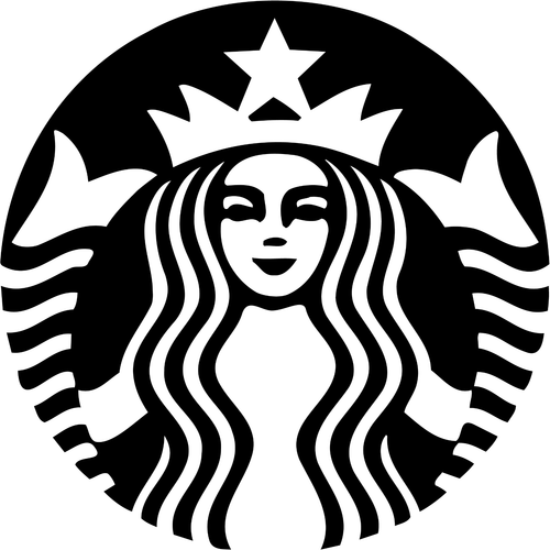 starbucks_logo_2 Funny Poster Canvas Art Print A0 A1 A2 A3 A4 A5 A6 Art Wall Dec