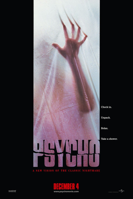 Psycho (1998)_2 Poster Canvas Movie Film Print A0 A1 A2 A3 A4 A5 A6 Art Wall Dec