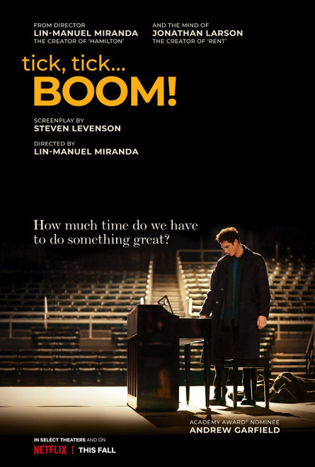 Tick, Tick... Boom (2021)_1 Poster Canvas Movie Film Print A0 A1 A2 A3 A4 A5 A6