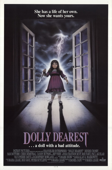 Dolly Dearest (1991)_2 Movie Film Poster Canvas iconic design