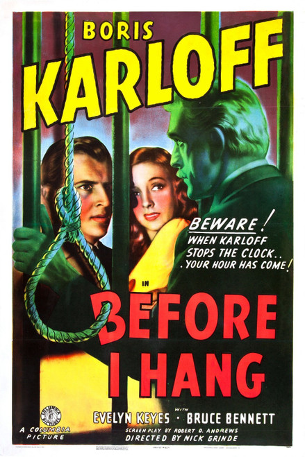 Before I Hang 01 Poster Canvas Movie Film Print A0 A1 A2 A3 A4 A5 A6 Art Wall De