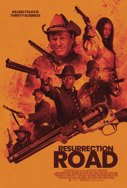 Resurrection Road (2024)_0 Poster Canvas Movie Film Print A0 A1 A2 A3 A4 A5 A6 A