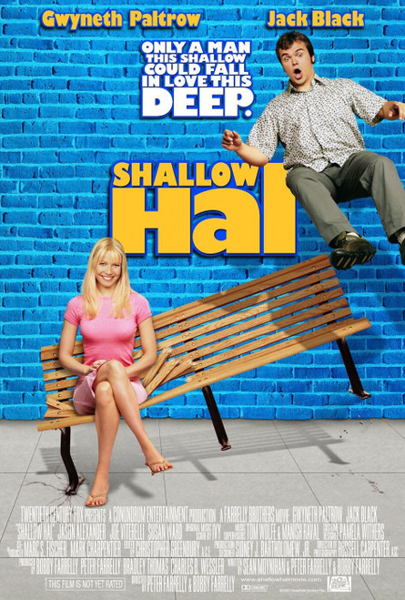 Shallow Hal (2001)_3 Poster Canvas Movie Film Print A0 A1 A2 A3 A4 A5 A6 Art Wal