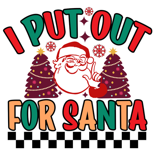 I put out for santa-01 Poster Canvas Movie Film Print A0 A1 A2 A3 A4 A5 A6 Art W