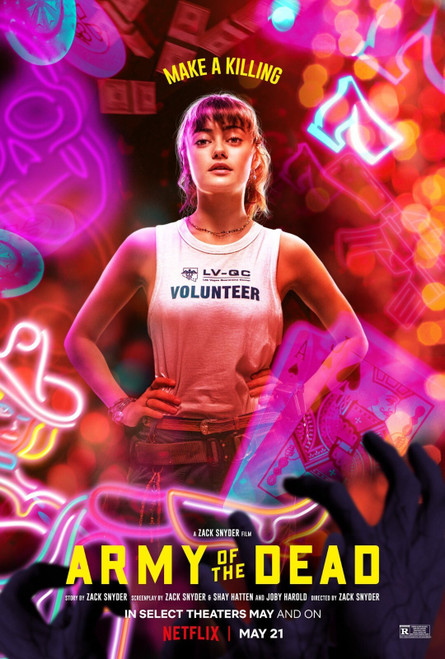 Army of the Dead (2021)_11 Movie Film Poster Canvas iconic design