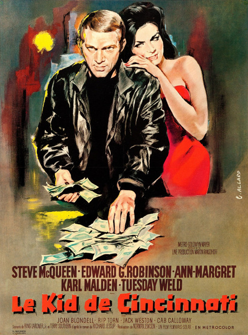 The Cincinnati Kid (1965)_7 Poster Canvas Movie Film Print A0 A1 A2 A3 A4 A5 A6 The Cincinnati Kid (1965)_7 Poster Canvas Movie Film Print A0 A1 A2 A3 A4 A5 A6